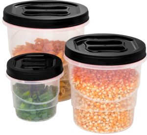 CONJ. 03 PCS MANT. ROSCA (500/1800/3000ML)