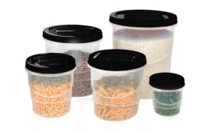 CONJ. 05 PCS MANT. ROSCA (500/1800/3000/4500/7800ML)