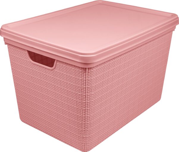 CAIXA ORG. JUTA 22L - ROSE