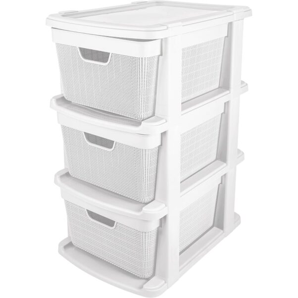 GAVETEIRO DE CHAO JUTA 3 GAVETAS 15L - BRA