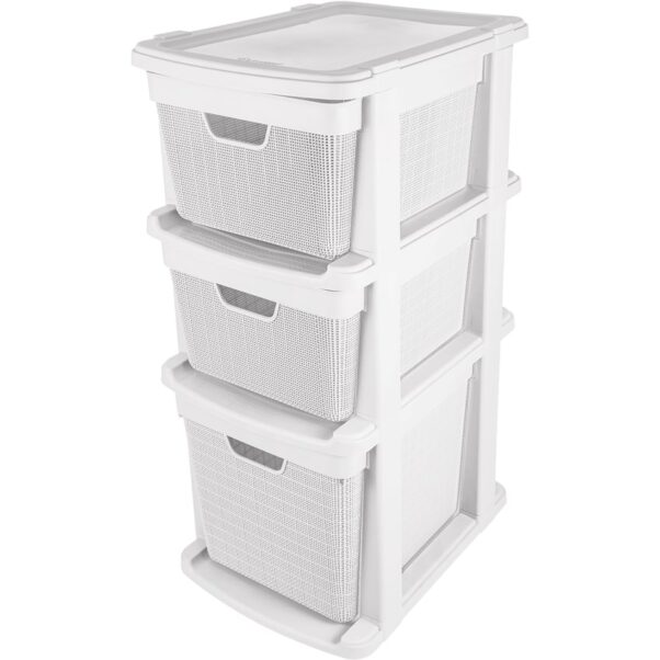 GAVETEIRO DE CHAO JUTA 3 GAVETAS 22L/15L - BRA