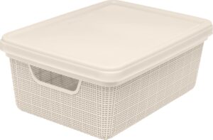 CAIXA ORG. C/  TAMPA JUTA 5L - CRU