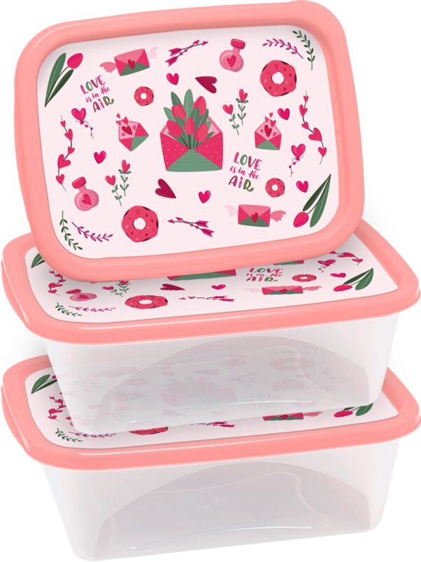 CONJ. 03 PCS RET. 220 ML DECOR