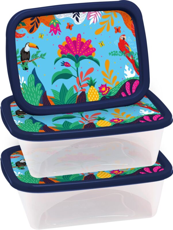 CONJ. 03 PCS RET. 220 ML DECOR