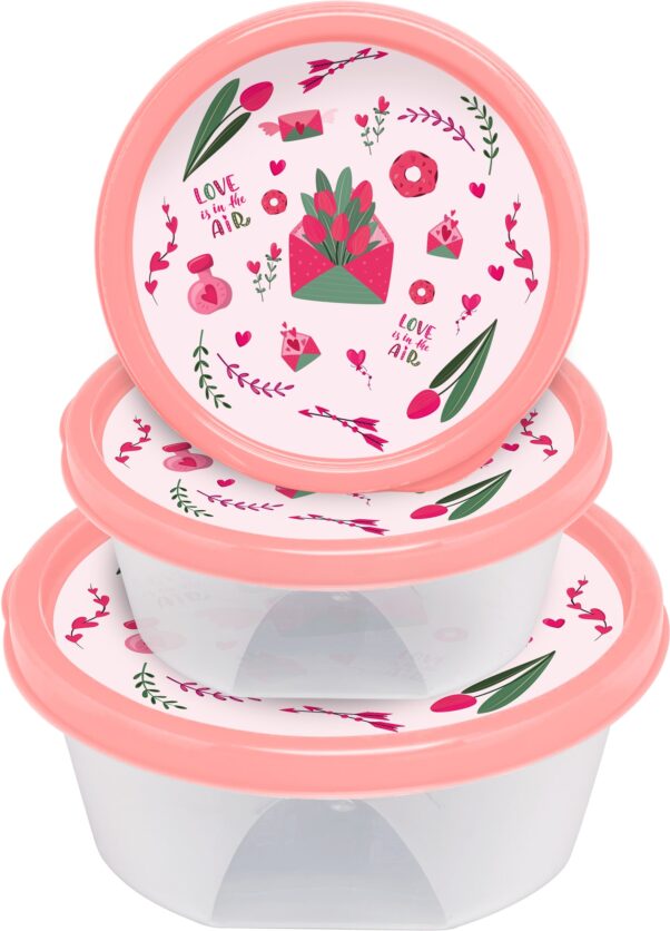 CONJ. 03 POTES RED. 210/370/740ML DECOR