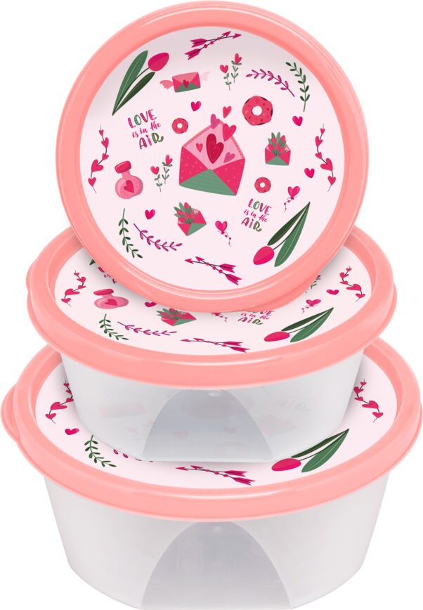 CONJ. 03 POTES RED. 370/740/1220ML DECOR