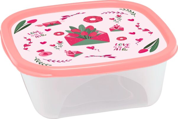 POTE QUAD. MINI 230ML DECOR.