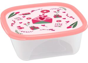 POTE QUAD. PEQ. 390ML DECOR.