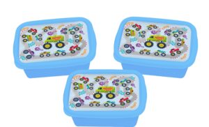 CONJ. ORGANIZADOR VERSATIL RET. 03 PCS 220ML KIDS