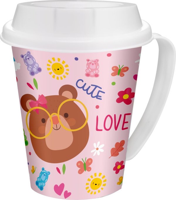 CANECA COM TAMPA 360ML - Imagem 2