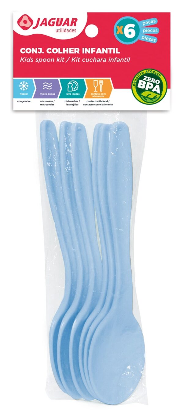 COLHER INFANTIL - 06 UNIDS.
