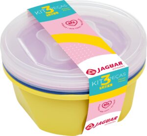 CONJ 3 PCS RED. 1,22L - MIX COLOR